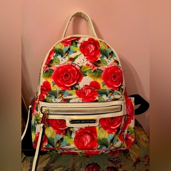 JUICY Couture mini rose backpack - Picture 1 of 8